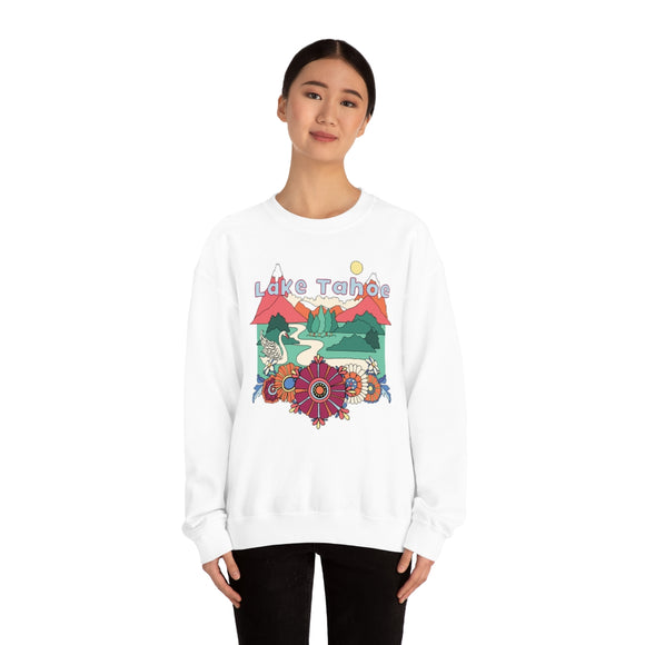 Lake Tahoe Unisex Sweatshirt - Boho Style Unisex