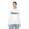 Denver, Colorado Sweatshirt - Script Unisex