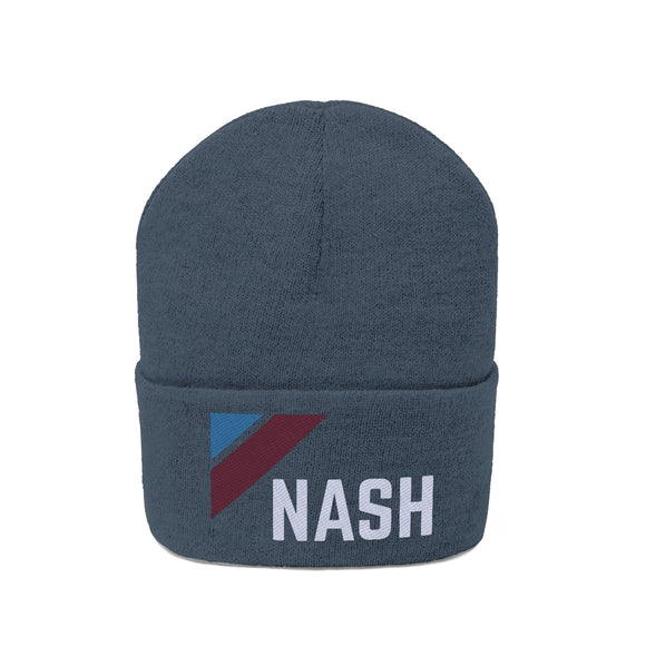 Nashville, Florida Beanie - Adult Embroidered Retro Nashville Knit Hat