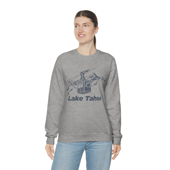 Lake Tahoe, California Sweatshirt - Ski Lift Unisex