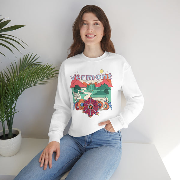 Vermont Sweatshirt - Boho / Hippie Unisex