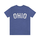 Ohio T-Shirt - Paint Text Unisex Ohio Shirt-13