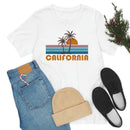 California T-Shirt - Retro Palm Tree Unisex California Shirt-16
