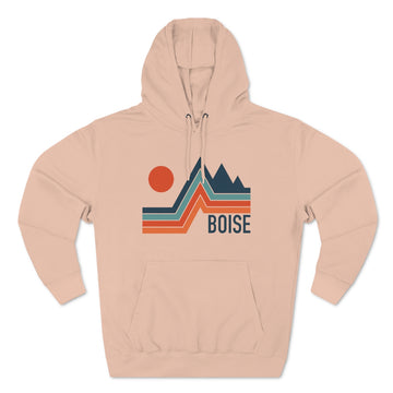 Premium Boise, Idaho Hoodie - Retro Unisex Sweatshirt