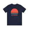 Illinois T-Shirt - Retro 80s Unisex Illinois Shirt