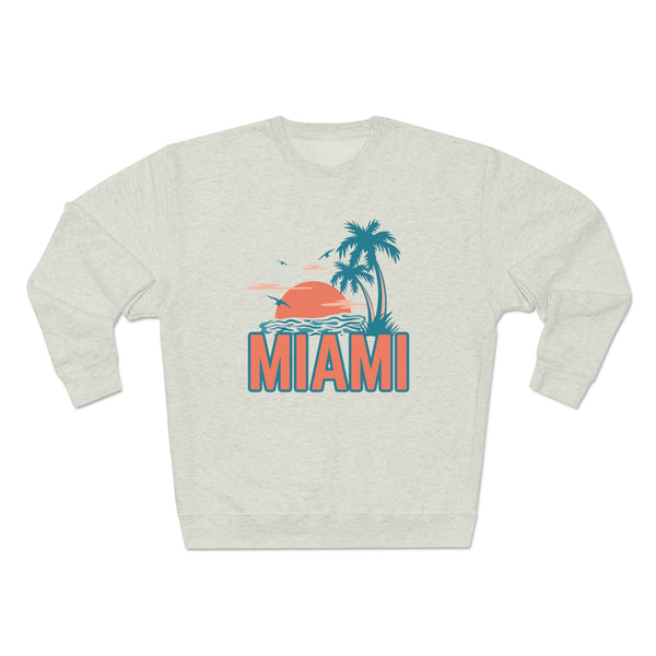 Premium Miami, Florida Sweatshirt - Unisex Premium Crewneck Sweatshirt