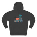 Premium Siesta Key, Florida Hoodie - Palm Tree Unisex Sweatshirt-9