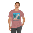 South Carolina T-Shirt - Retro Palm Tree & Beach Unisex South Carolina Shirt-6