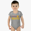 Austin Baby Bodysuit - Retro Sun Austin, Texas Baby Bodysuit