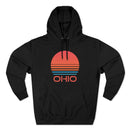 Premium Ohio Hoodie - Retro 80s Unisex Sweatshirt-5