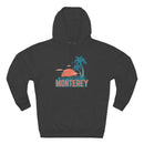 Premium Monterey, California Hoodie - Palm Tree Unisex Sweatshirt-9
