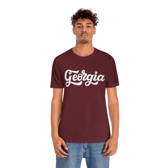 Georgia T-Shirt - Hand Lettered Unisex Georgia Shirt