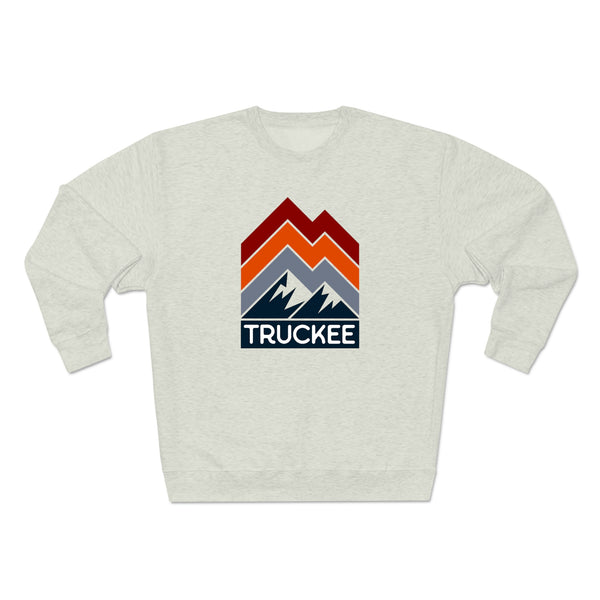 Premium Truckee Sweatshirt - Retro Unisex Premium Crewneck Truckee, California Sweatshirt
