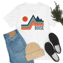 Boise, Idaho T-Shirt - Retro Mountain Unisex Boise Shirt-16