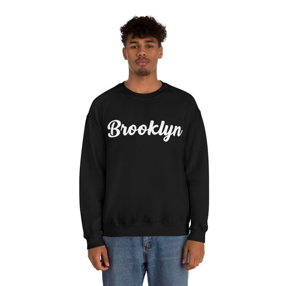Brooklyn, New York Sweatshirt - Retro Sunset Unisex