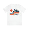 Alaska T-Shirt - Retro Mountain Unisex Alaska Shirt