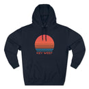 Premium Key West, Florida Hoodie - Retro 80s Unisex Sweatshirt-9