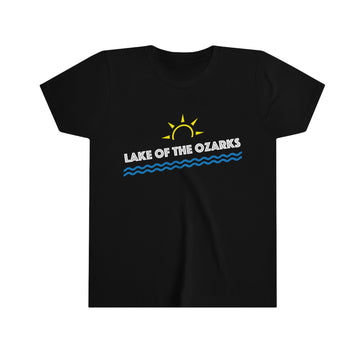 Buy black Lake of the Ozarks Youth T-Shirt - Missouri Kid's Tee