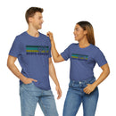 North Carolina T-Shirt - Retro Mountain Bike Adult Unisex North Carolina T Shirt-54