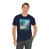 San Francisco, California T-Shirt - Retro Palm Tree & Beach Unisex San Francisco Shirt