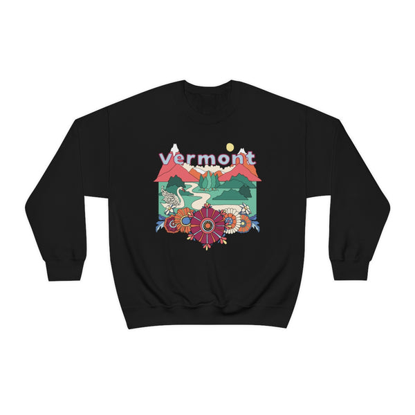 Vermont Sweatshirt - Boho / Hippie Unisex