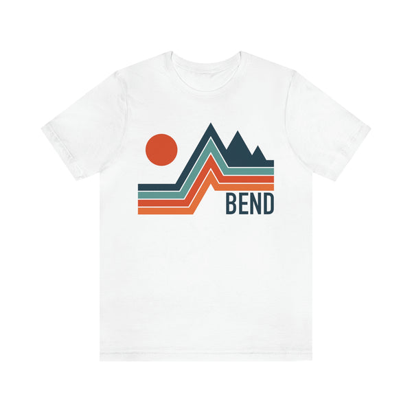 Bend, Oregon T-Shirt - Retro Mountain Unisex Bend Shirt