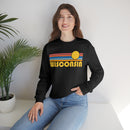 Wisconsin Sweatshirt - Retro Sunrise Unisex-14