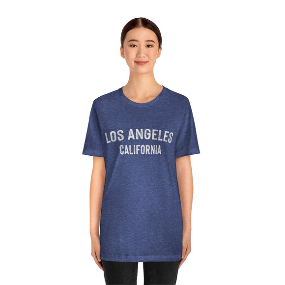 Los Angeles, California Shirt - Paint Text Unisex Los Angeles T-Shirt