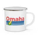 Omaha, Nebraska Camp Mug - Retro Corn Omaha Mug-3