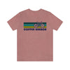 Copper Harbor T-Shirt - Retro Mountain Bike Adult Unisex Copper Harbor, Michigan T Shirt