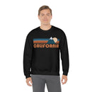 California Sweatshirt - Retro Mountain Unisex-12