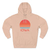 Premium Iowa Hoodie - Retro 80s Unisex Sweatshirt
