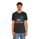 West Palm Beach, Florida T-Shirt - Retro Palm Tree & Beach Unisex West Palm Beach Shirt-52