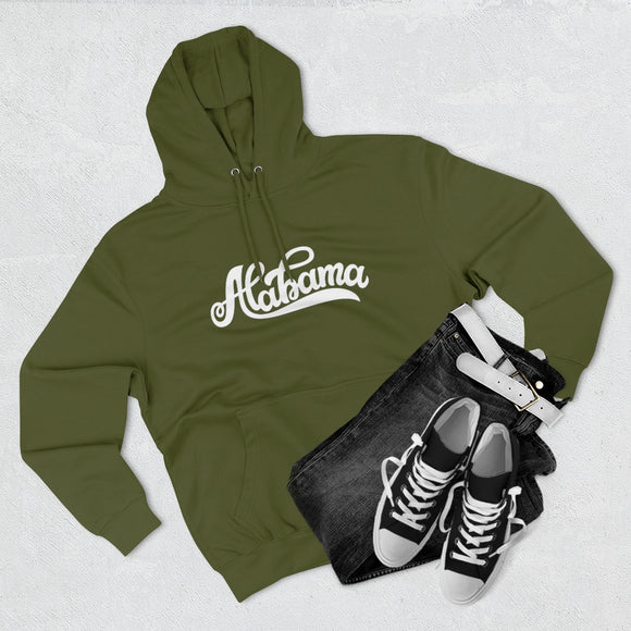 Premium Alabama Hoodie - Script Unisex Sweatshirt