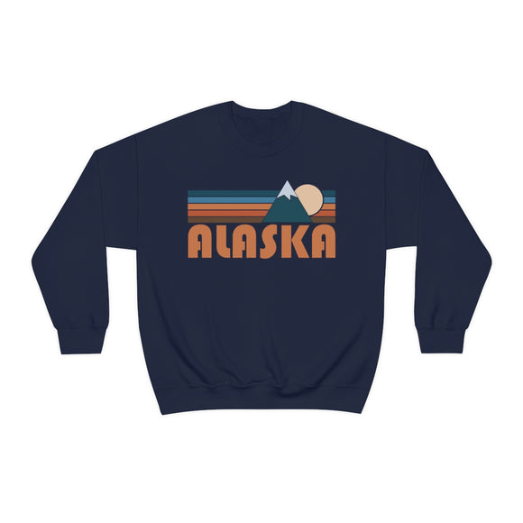 Alaska Sweatshirt - Retro Mountain Unisex