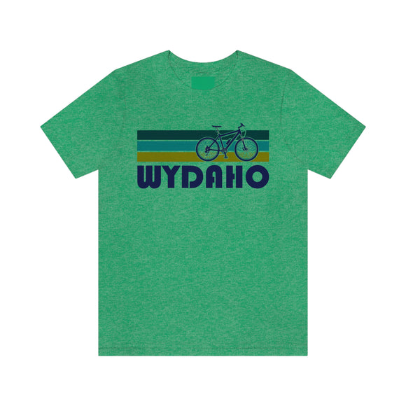 Wydaho T-Shirt - Retro Mountain Bike Adult Unisex Wydaho T Shirt