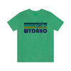 Wydaho T-Shirt - Retro Mountain Bike Adult Unisex Wydaho T Shirt