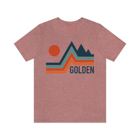 Golden, Colorado T-Shirt - Retro Mountain Unisex Golden Shirt