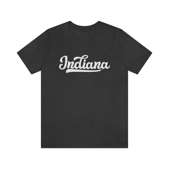 Indiana T-Shirt - Hand Lettered Unisex Indiana Shirt
