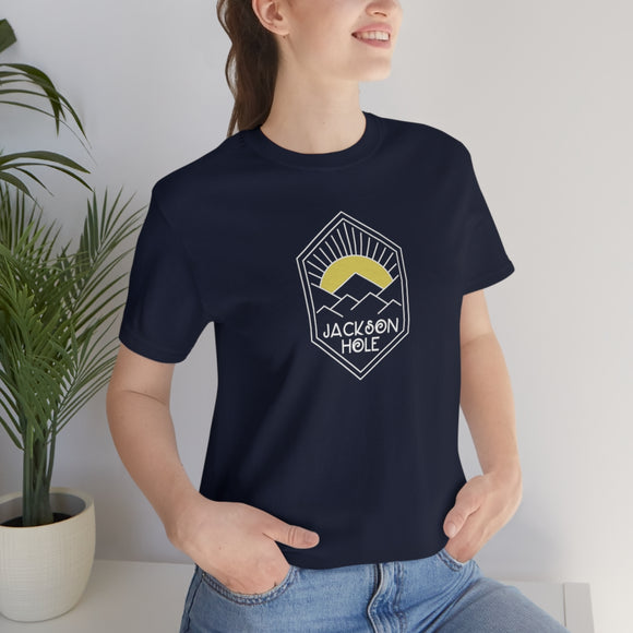 Jackson Hole, Wyoming T-Shirt - Sun Unisex Jackson Hole Shirt