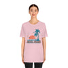 Jekyll Island, Georgia T-Shirt - Retro Palm Tree & Beach Unisex Jekyll Island Shirt