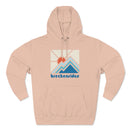 Premium Breckenridge, Colorado Hoodie - Min Mountain Unisex Sweatshirt-15