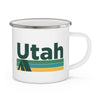 Utah Camp Mug - Retro Camping Utah Mug