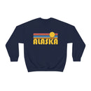 Alaska Sweatshirt - Retro Sunrise Unisex-25