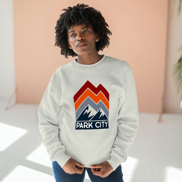 Premium Park City Sweatshirt - Retro Unisex Premium Crewneck Park City, Utah Sweatshirt