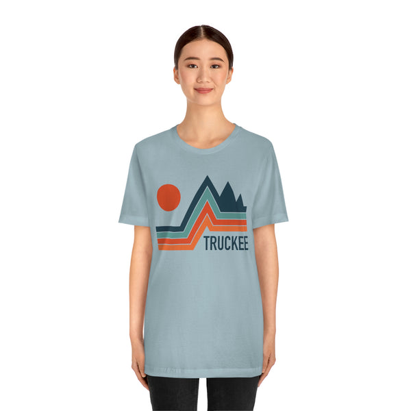 Truckee, California T-Shirt - Retro Mountain Unisex Truckee Shirt