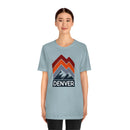 Denver, Colorado T-Shirt - Retro Mountain Unisex Denver Shirt-2