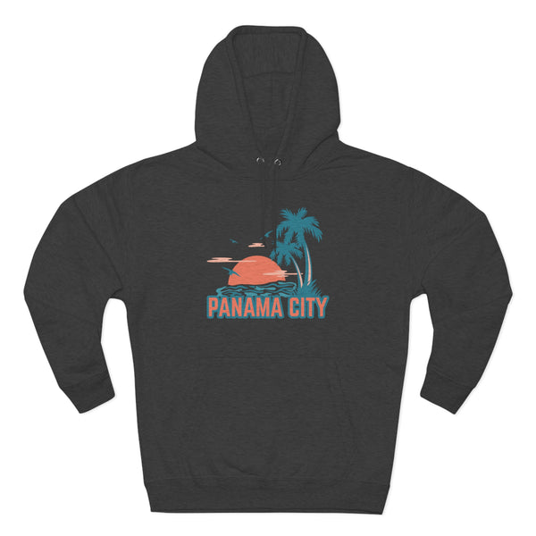 Premium Panama City, Florida Hoodie - Palm Tree Unisex Sweatshirt