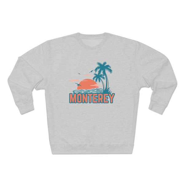 Premium Monterey, California Sweatshirt - Unisex Premium Crewneck Sweatshirt