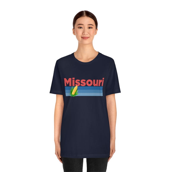 Missouri T-Shirt - Retro Corn Unisex Missouri Shirt